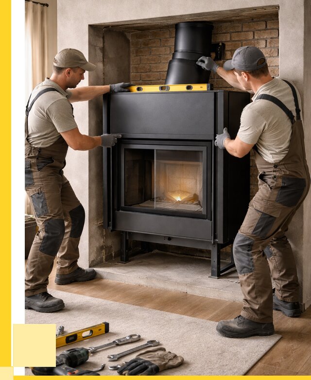 Установка каминных топок в Алексине под ключ от 19778 р. | ЭриданЛкс