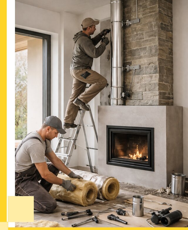 Монтаж дымоходов для каминов в Алексине от 16482 р. ЭриданЛкс