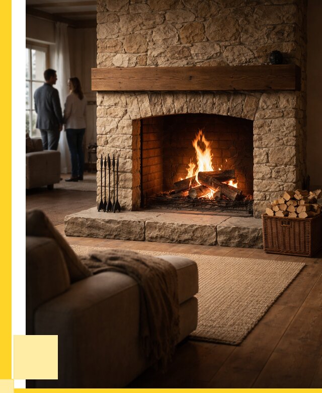 Открытые камины под ключ в Алексине от 164820 р. ЭриданЛкс