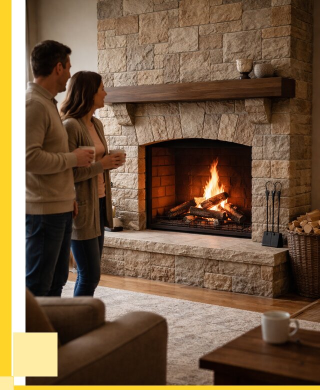 Каменные камины на заказ в Алексине от 197784 р. | ЭриданЛкс