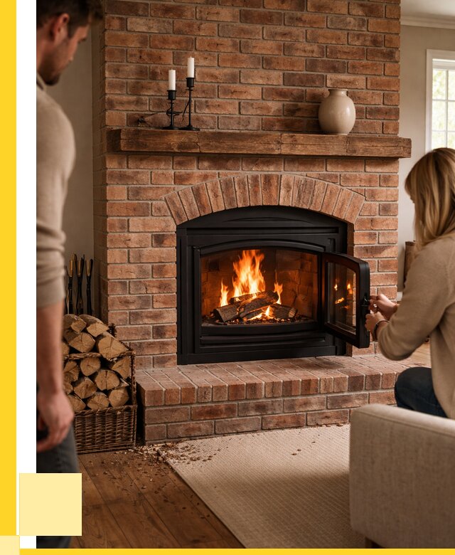 Кирпичные камины под ключ в Алексине от 164820 р. | ЭриданЛкс