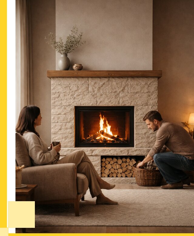 Камины для дома в Алексине под ключ от 164820 р. | ЭриданЛкс