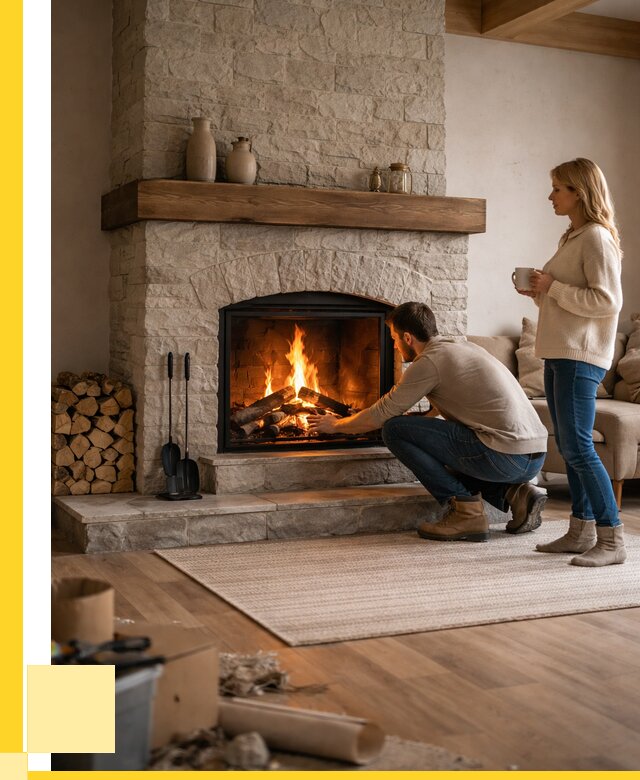 Камины для загородного дома в Алексине от 384580 р., ЭриданЛкс