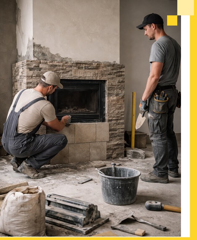 Камины под ключ в Алексине: проект, изготовление и монтаж