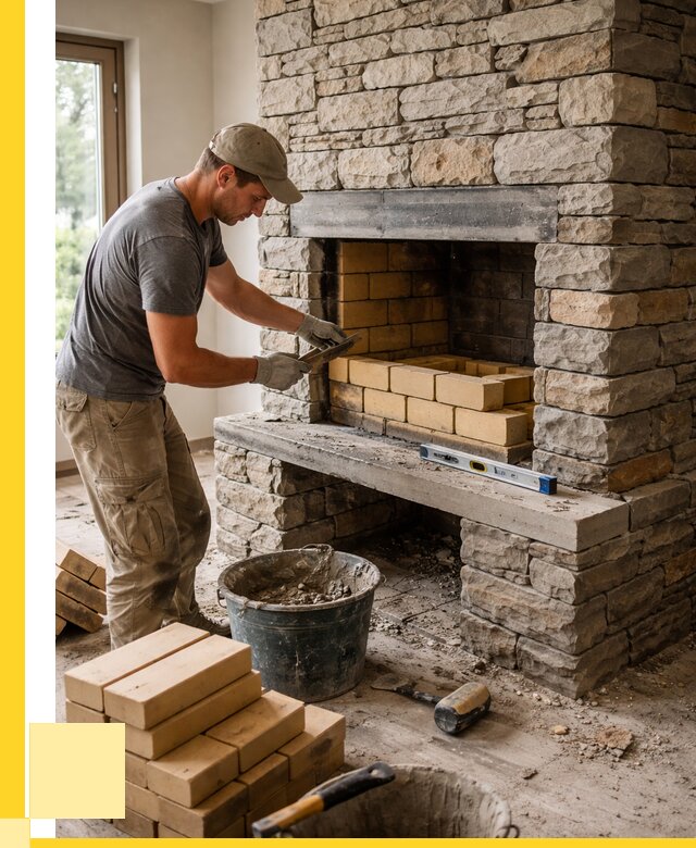 Кладка каминов и камина в Алексине от 27470 р. ЭриданЛкс