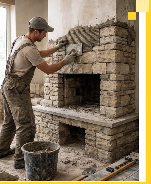 Строительство каминов под ключ в Алексине от проектирования до монтажа