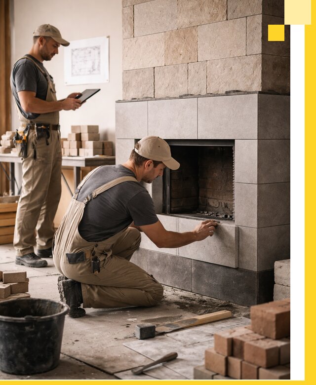 Индивидуальные проекты каминов и каминных систем в Алексине