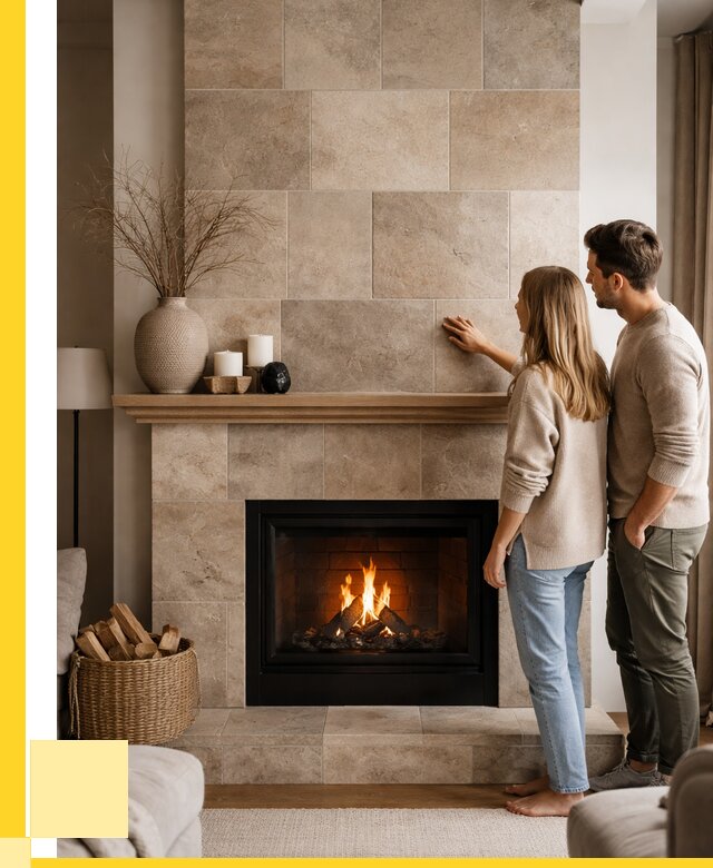 Облицовка каминов керамогранитом в Алексине от 4945 р. | ЭриданЛкс