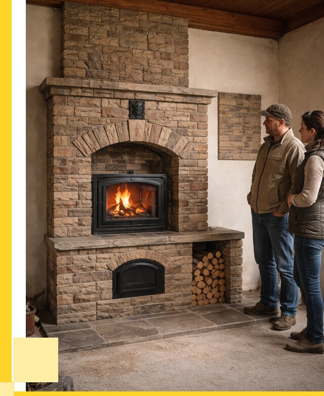 Кирпичная печь под ключ в Алексине от 164820 р. | ЭриданЛкс