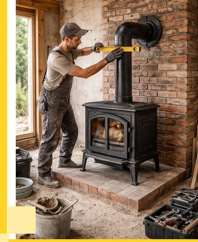 Монтаж печей установка банной печи в Алексине от 16482 р. | ЭриданЛкс