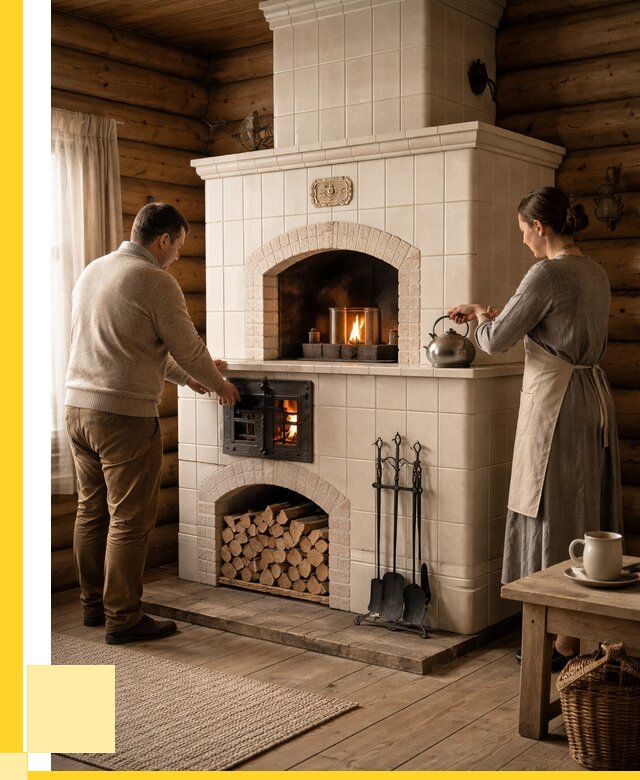 Русские печи в Алексине: установка от 164820 р. ЭриданЛкс