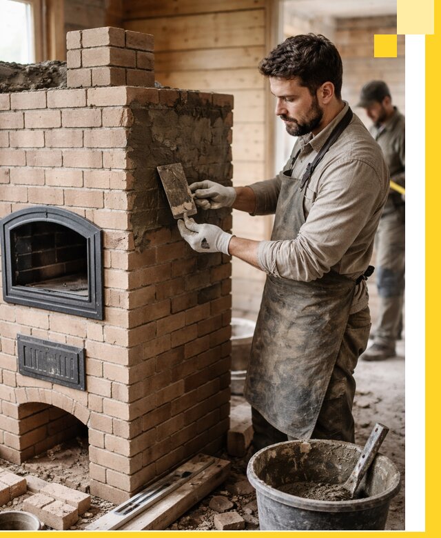 Изготовление и установка печей-шведок под ключ в Алексине