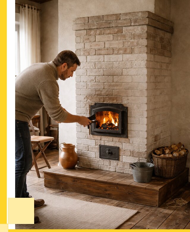 Печь голландка из кирпича в Алексине от 93398 р. | ЭриданЛкс