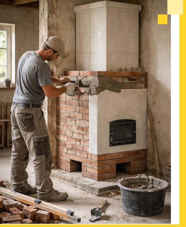 Изготовление и установка печей-голландок под ключ в Алексине