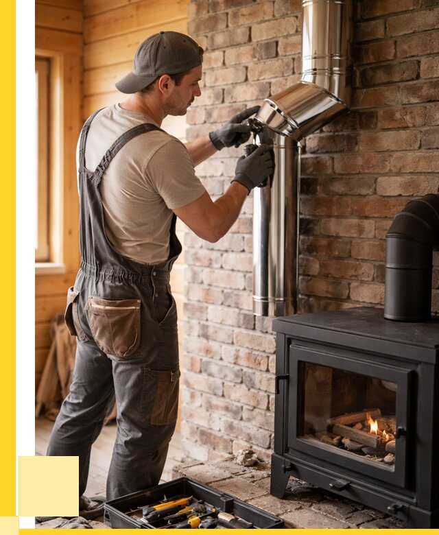 Монтаж дымоходов для печей в Алексине от 8241 р. | ЭриданЛкс