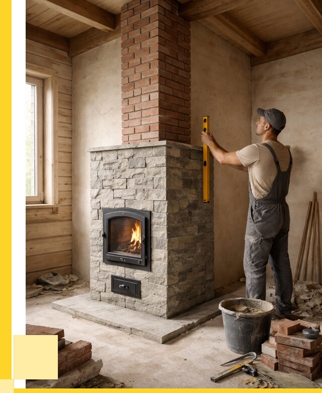 Печи и дымоходы под ключ в Алексине от 49446 р., ЭриданЛкс