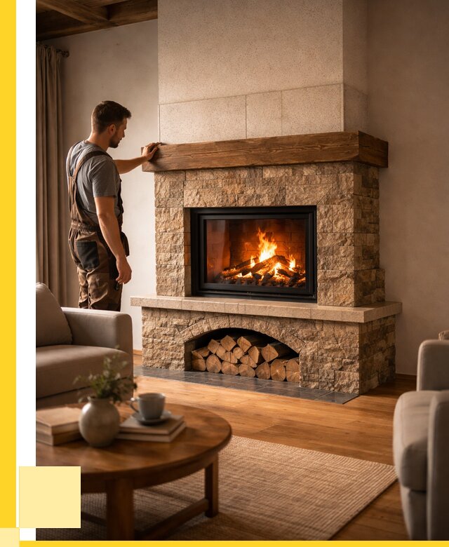 Печи камины для дома под ключ в Алексине от 60434 р. | ЭриданЛкс