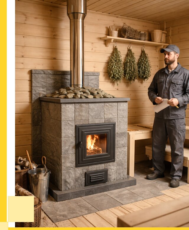 Печи для бани под ключ в Алексине от 131856 р. | ЭриданЛкс