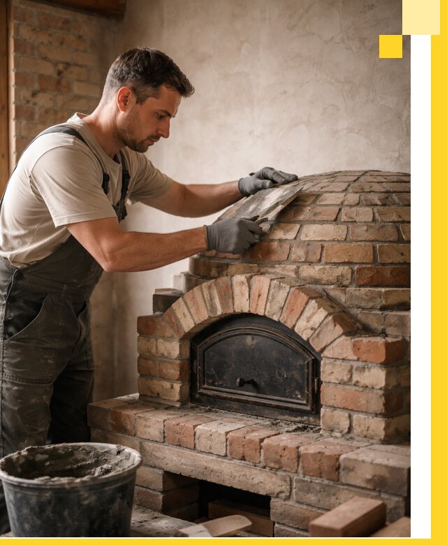 Изготовление и монтаж помпейских печей на заказ в Алексине