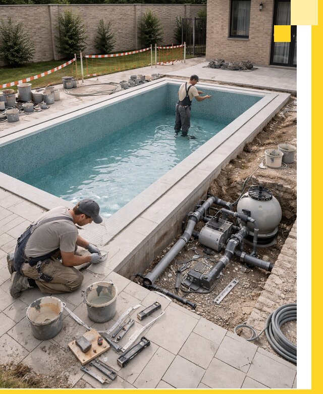 Строительство бассейнов под ключ в Алексине: проекты и монтаж