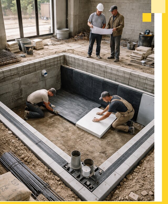 Проекты частных и общественных бассейнов под ключ в Алексине