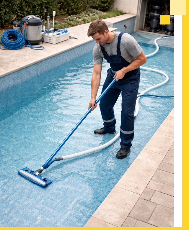 Профессиональная чистка бассейнов и фильтров в Алексине под ключ