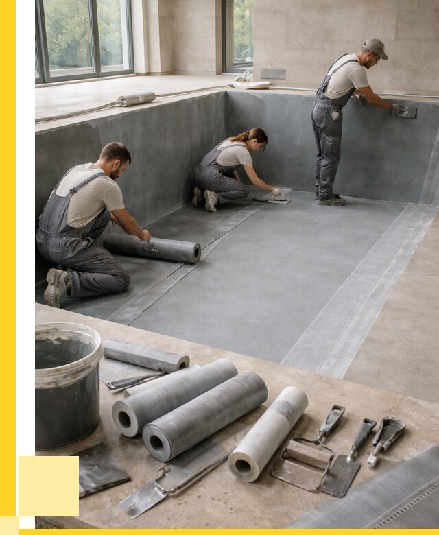 Гидроизоляция бассейнов в Алексине от 2198 р., ЭриданЛкс