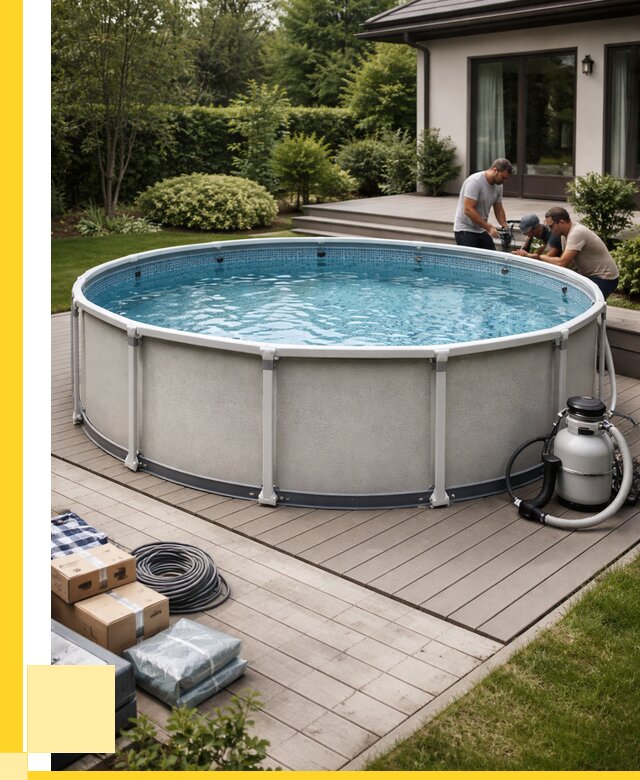 Купить каркасные бассейны в Алексине от 49446 р. | ЭриданЛкс