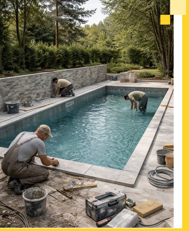 Проектирование и строительство частных бассейнов в Алексине