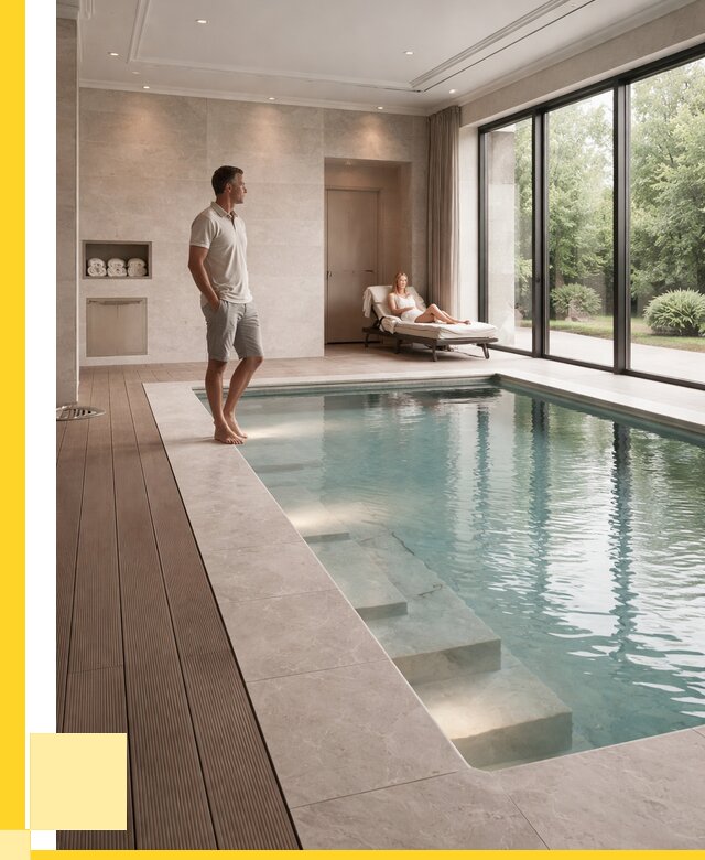 Бассейны в коттедже под ключ в Алексине от 1318560 р. | ЭриданЛкс