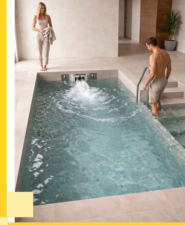 Бассейн с противотоком в Алексине от 274700 р. | ЭриданЛкс