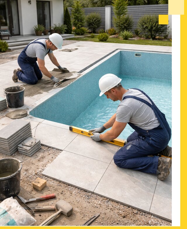 Строительство и монтаж плавательных бассейнов под ключ в Алексине