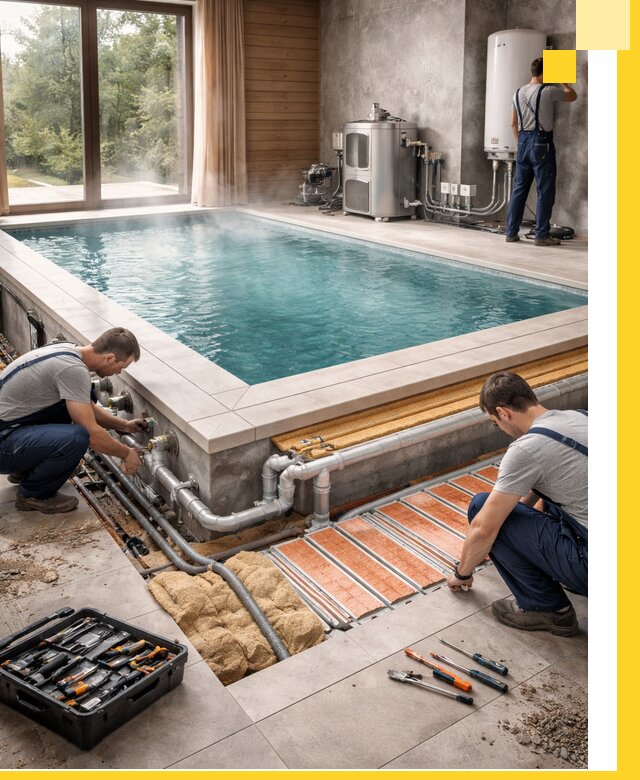 Проектирование и строительство тёплых бассейнов в Алексине