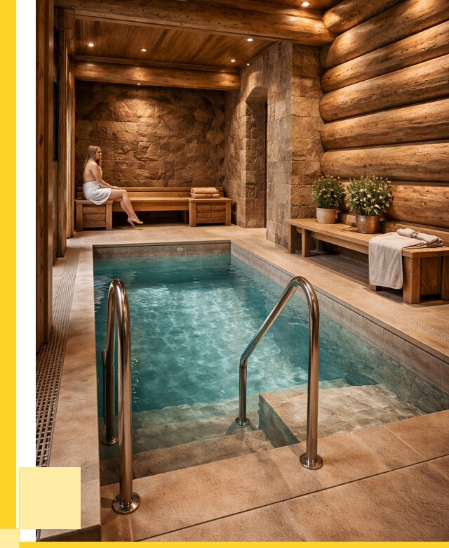 Аренда бани с бассейном в Алексине от 1648200 р. | ЭриданЛкс