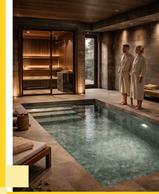 Сауна с большим бассейном в Алексине от 1318560 р. ЭриданЛкс