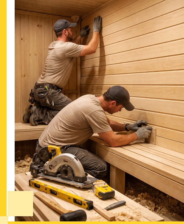 Обшивка саун вагонкой в Алексине от 2747 р. | ЭриданЛкс