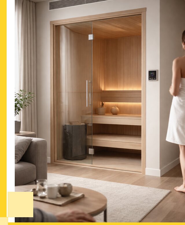 Сауна в квартире под ключ в Алексине от 131856 р. ЭриданЛкс