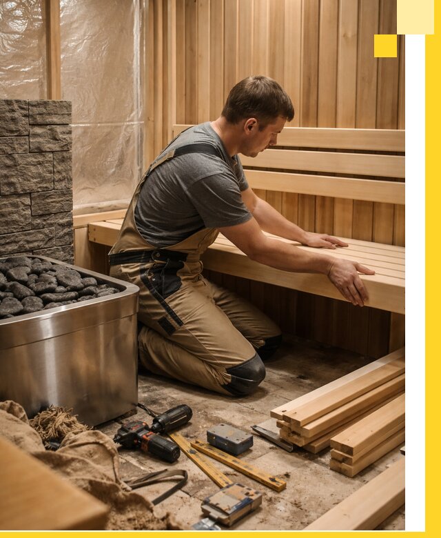 Сауны для дома под ключ с проектированием и монтажом в Алексине