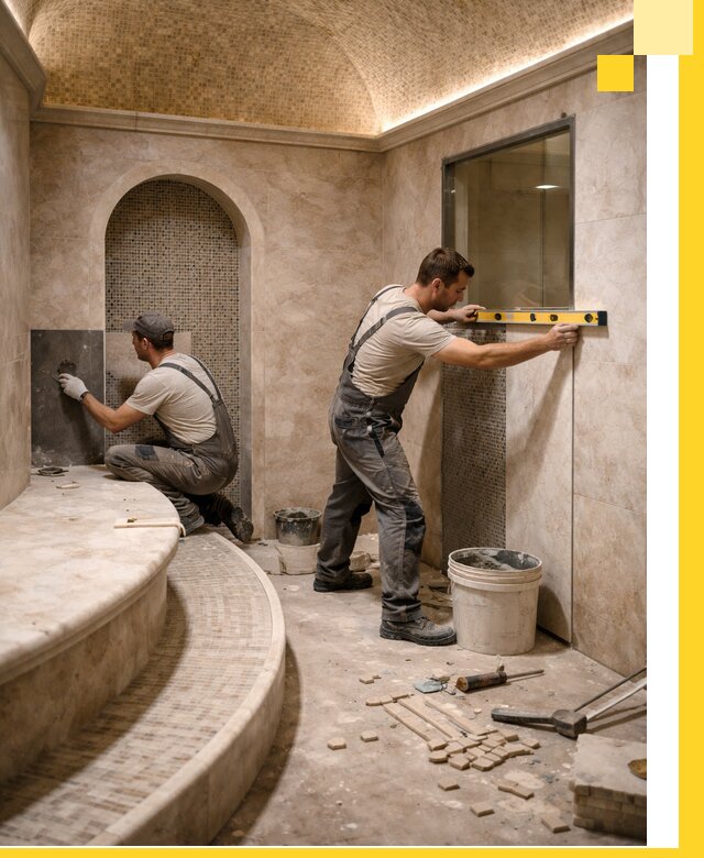 Проектирование и строительство саун с хамамом под ключ в Алексине