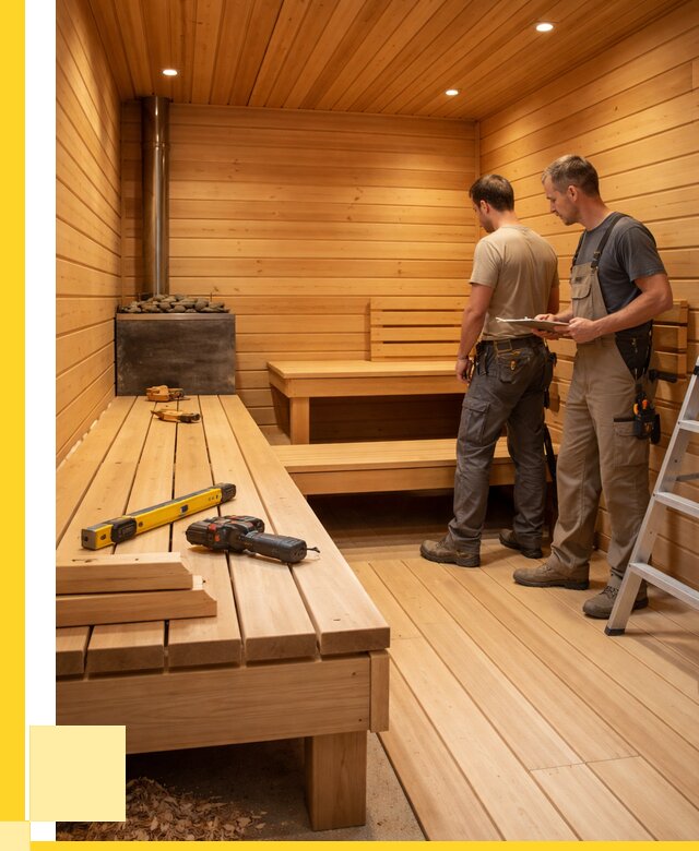 Отделка бань и саун в Алексине по цене от 4945 р. | ЭриданЛкс