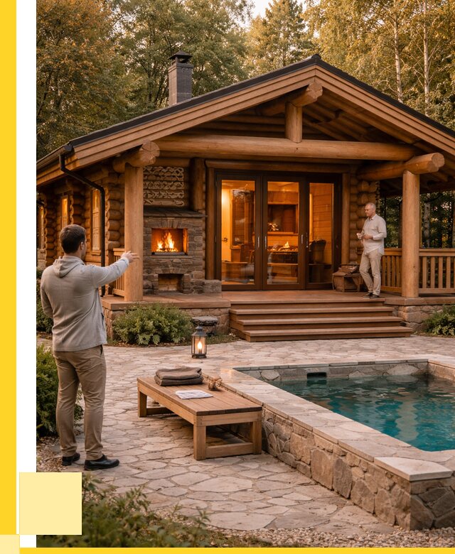 Проекты бань и хамам в Алексине от 27470 р. | ЭриданЛкс