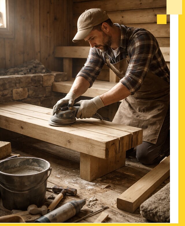 Ремонт бань под ключ в Алексине с гарантией качества и сроков