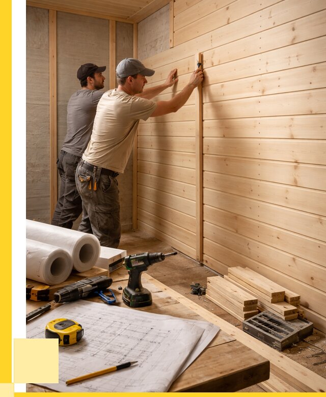 Обшивка бани вагонкой в Алексине от 1319 р., ЭриданЛкс