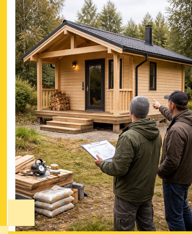 Каркасные бани под ключ в Алексине от 329640 р. | ЭриданЛкс