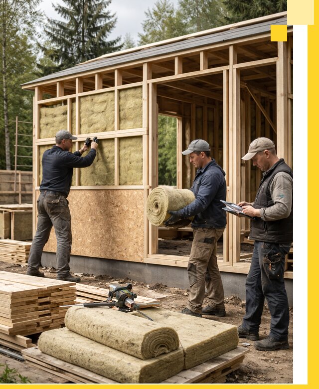 Проектирование и строительство каркасных бань в Алексине под ключ