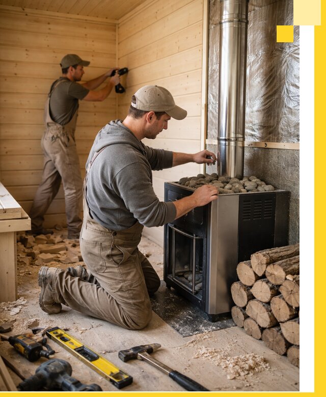 Строительство деревянных бань под ключ в Алексине проекты и монтаж