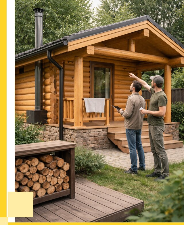 Бани для дачи под ключ в Алексине от 274700 р. | ЭриданЛкс