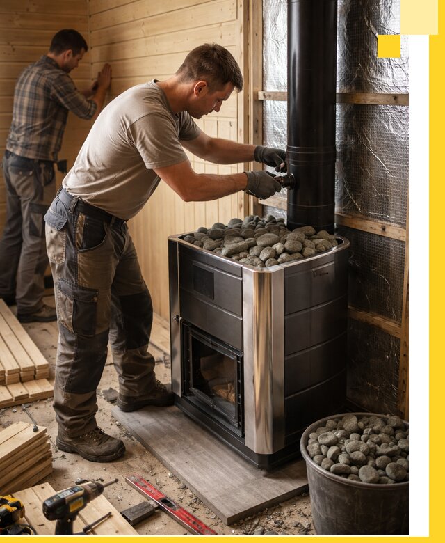 Проектирование и строительство парилок для бани в Алексине под ключ