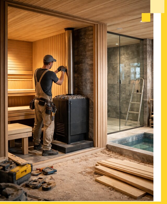 Полное строительство банных комплексов под ключ в Алексине