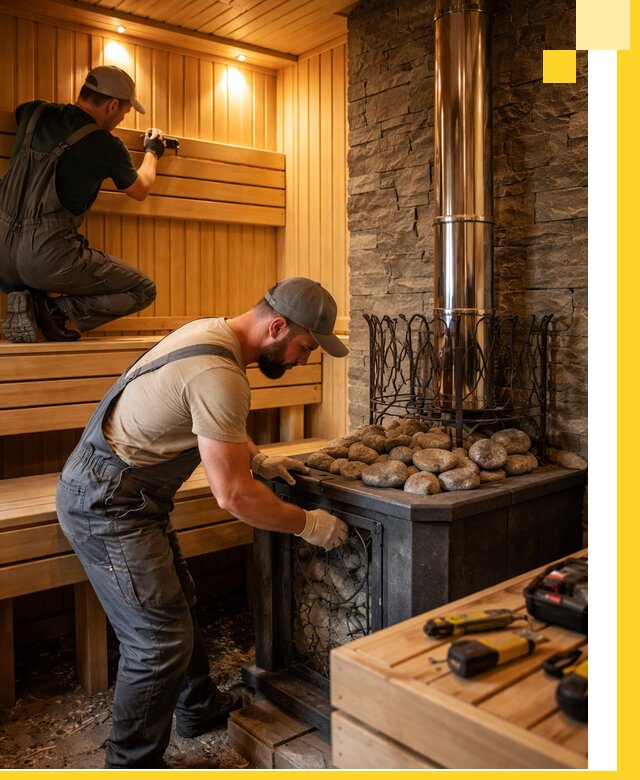 Комплексный дизайн бань, саун и зон отдыха в Алексине